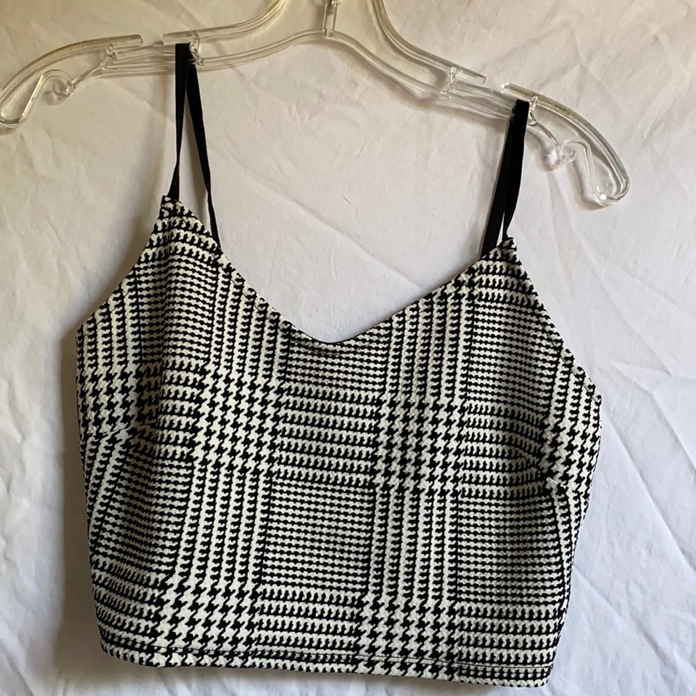 Black and white top